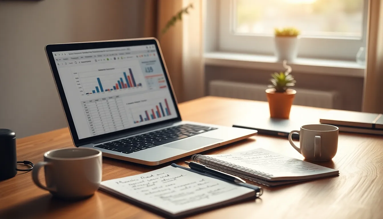 2026년 N잡러가 부업을 통해 노트북으로 일하는 모습